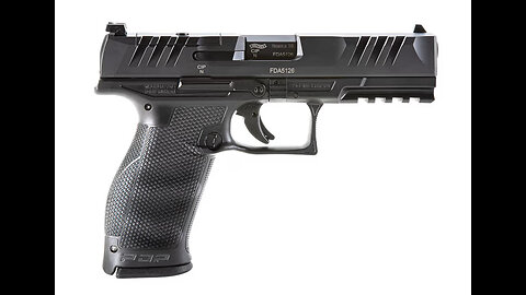 Walther PDP Full-Size Optic-Ready Semi-Auto Pistol - FirearmsGuide.com at the Shot Show