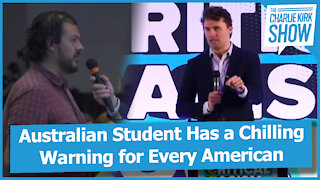 Australian Student Has a Chilling Warning for Every American
