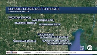 Copy cat threats force more than 12 school districts to close for classes Thursday, Dec. 2