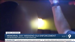 Memorial Day weekend travel DUI checkpoints