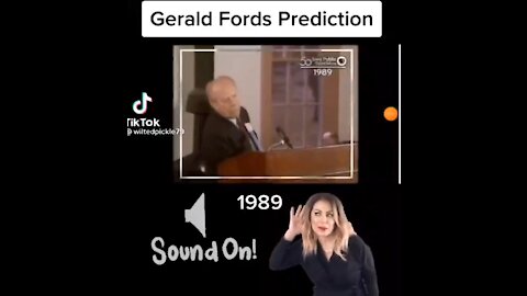 Gerald Ford’s accurate prediction of Kamala Harris