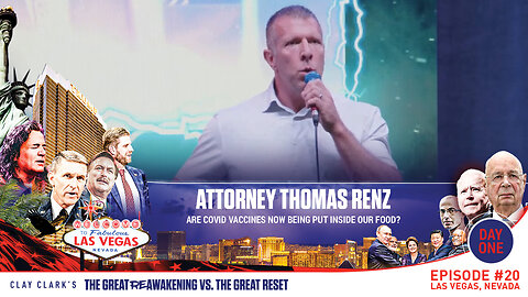 Thomas Renz | Are COVID Vaccines Now Being Put Inside Our Food? | ReAwaken America Tour Las Vegas | Request Tickets Via Text At 918-851-0102