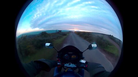 15012021, sunset, , #biker, #spring, #ride, #moors, #dashcam,