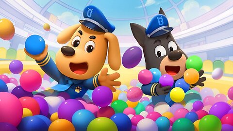 Ball Pit Makes Me Itchy | Safety Tips | Kids Cartoons | Labrador The Cartoon New Episodes