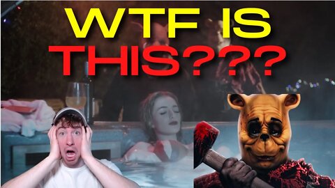 SO BAD ITS GOOD!! Winnie the Pooh Blood and Honey trailer react!