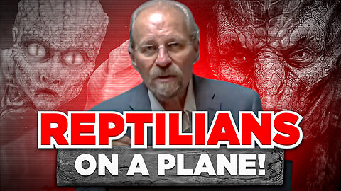 Reptilians On A Plane!!