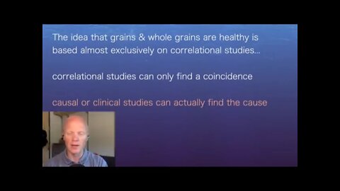 Ben Bikman: Whole grains are NOT heart healthy food--according to causal studies
