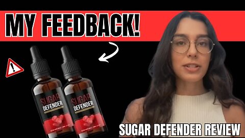 SUGAR DEFENDER - ❌((🚫 NOBODY TELLS YOU THAT!! 🚫))❌- Sugar Defender Reviews - Sugar Defender Review