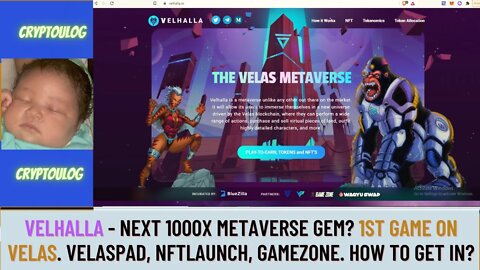 Velhalla - Next 1000x Metaverse Gem? Gamefi On Velas. Velaspad, Nftlaunch, Gamezone. How To Get In?