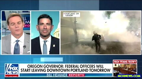 DHS Head Goon First Avoids The Question Then Lies About Gestapo Stormtroopers Leaving Portland!