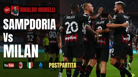 SAMPDORIA-MILAN 1-2, il commento alla partita di Rinaldo Morelli