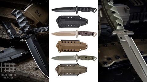 Halfbreed Blades MIK-01P Medium Infantry Knife Nimble/durable & tough !