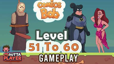 Comics Bob - Puzzle Game All Levels 51 - 60 ⛳ Android Gameplay Walkthrough