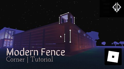 Modern Fence (Corner) Tutorial | Lumber Tycoon 2
