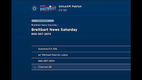 Joe Kent on SiriusXM Patriot: July 24, 2021