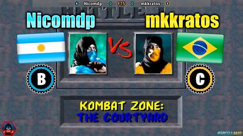 Mortal Kombat (Nicomdp Vs. mkkratos) [Argentina Vs. Brazil]