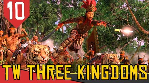 Troquei um MULU por um SHAMOKE - Total War Three Kingdoms Zhurong #10 [Gameplay PT-BR]