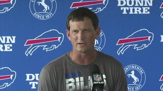 Bills OC Ken Dorsey finding balance in working with offensive position groups