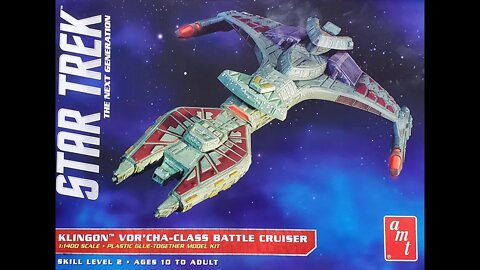 1/1400 AMT Vor'Cha Class Battle Cruiser Review/Preview