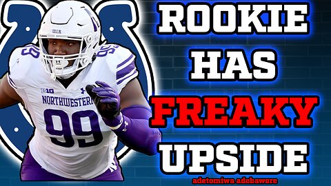 Colts' Rookie Adetomiwa Adebawore has FREAKY Upside - Is he the pass rush the Colts need ?!