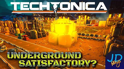 What is Techtonica? ⛏️ Techtonica Ep1 ⚙️ Lets Play, Walkthrough, Tutorial