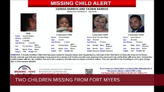 Children, 2 months and 2 years old, missing out of Lee County