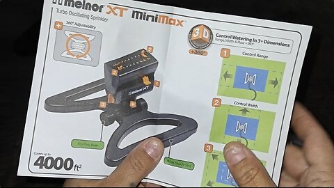 Sprinkle Your Lawn With Style: The Melnor Mini Oscillator Sprinkler