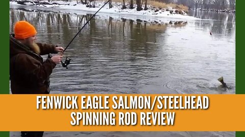 Fenwick Eagle Salmon/Steelhead Spinning Rod Review // Fishing Rod Reviews // Versatile Fishing Rod