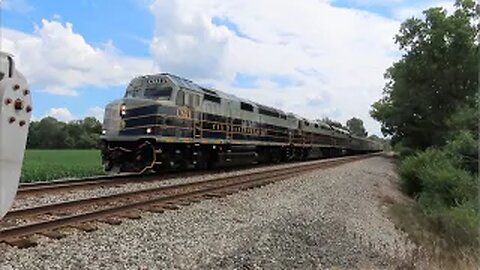 CSX P001 Office Car Special OCS Train from Creston, Ohio August 17, 2022