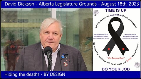 David Dickson - Alberta Legislature Grounds - August 18th, 2023