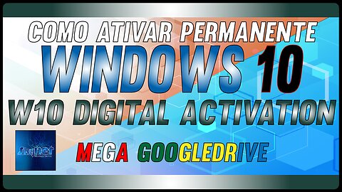 W10 Digital Activation Portable - How to Activate Microsoft Windows 10 and Office Permanent (NO ERROR)