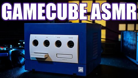 GameCube ASMR | Quick Cleaning | Low Light (Reupload)