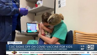 CDC signs off on COVID-19 vaccine for children