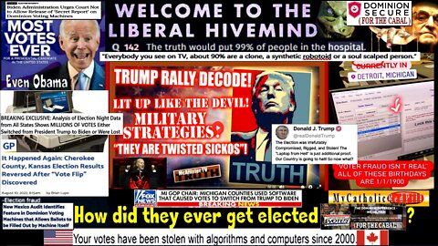 RALLY DECODE! MILITARY PSYOPS! FRINGE FREAK SHOW! TWISTED SICKOS! NEW ENDING!