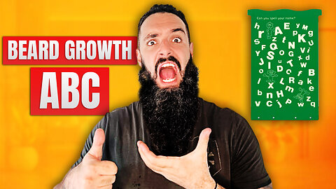 How to grow a BEARD & How to MAINTAIN it - The ABC of Beard Growth