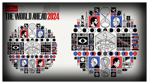 LE PREVISIONI DELLA RIVISTA D'OCCULTURA MASSONICA THE ECONOMIST:THE WORLD AHEAD 2024 (ANALISI DELLA COPERTINA) COME TUTTI GLI ANNI DI OGNI ANNO esce a novembre dell'anno prima quindi a novembre 2023 per il 2024