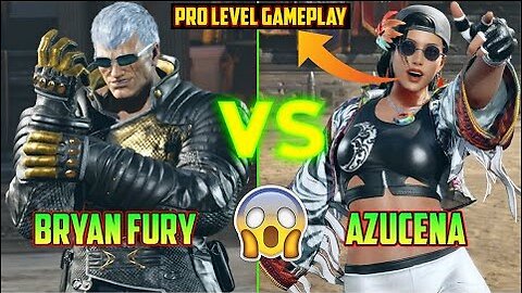 Tekken 8 Pro Azucena Vs Bryan Fury High-level Gameplay | ASB GAMING