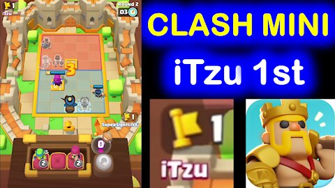 Clash Mini versing Itzu who is 1st in the world! 18 Nov 2021