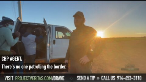 CBP Agent Shuttling Illegals Tells Veritas Reporter "There's no one patrolling the border."