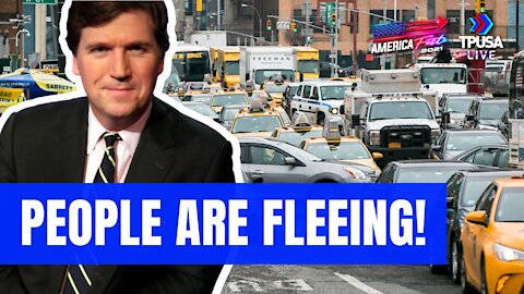 TUCKER CARLSON: THIS IS WHY PEOPLE ARE FLEEING BIG CITIES