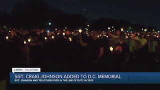 Tulsa police sergeant among hundreds honored at law enforcement vigil in Washington, D.C.