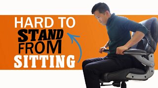 Hard To Stand Up After Sitting - Simple Exercise to Strengthen Legs