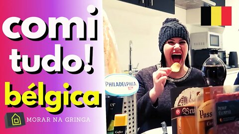 PRODUTOS EXCLUSIVOS DE SUPERMERCADO NA BELGICA - morar na gringa vlog de viagem dicas de viagem