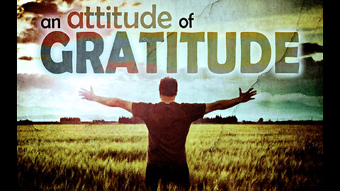 Attitude of Gratitude!