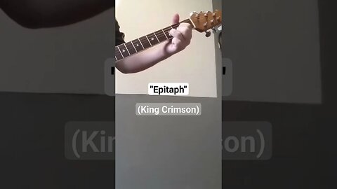 Epitaph (King Crimson) #kingcrimson #greglake #ovationguitars #robertfripp