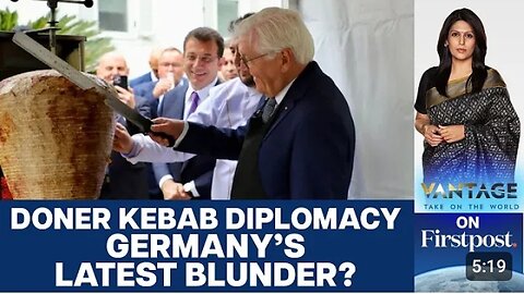 German Prez tries "Doner kabab Diplomacy" in Turkiye: Creative & Cringe?
