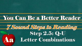 Step 2.5.2: Q-U Letter Combinations