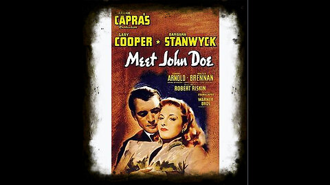 Meet John Doe 1941 | Classic Romance Movies | Classic Comedy Drama | Vintage Full Movies