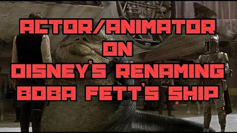 Star Wars: Boba Fett Stand In And Animator's Insights On Disney's Renaming The Slave 1