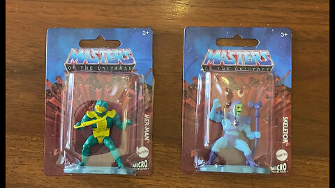 Unboxing Skeletor and Merman